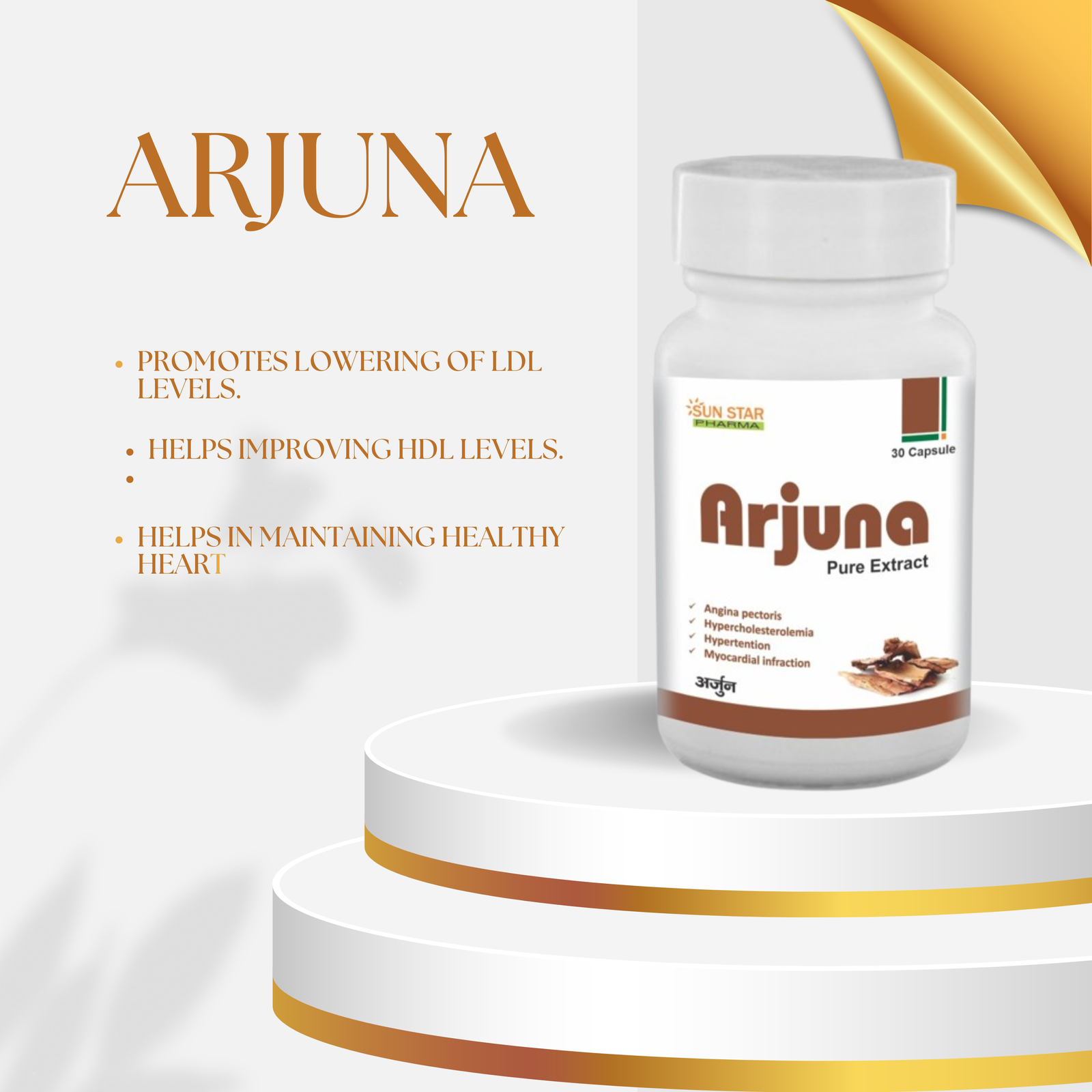 Sun Star Arjuna Extract Capsules