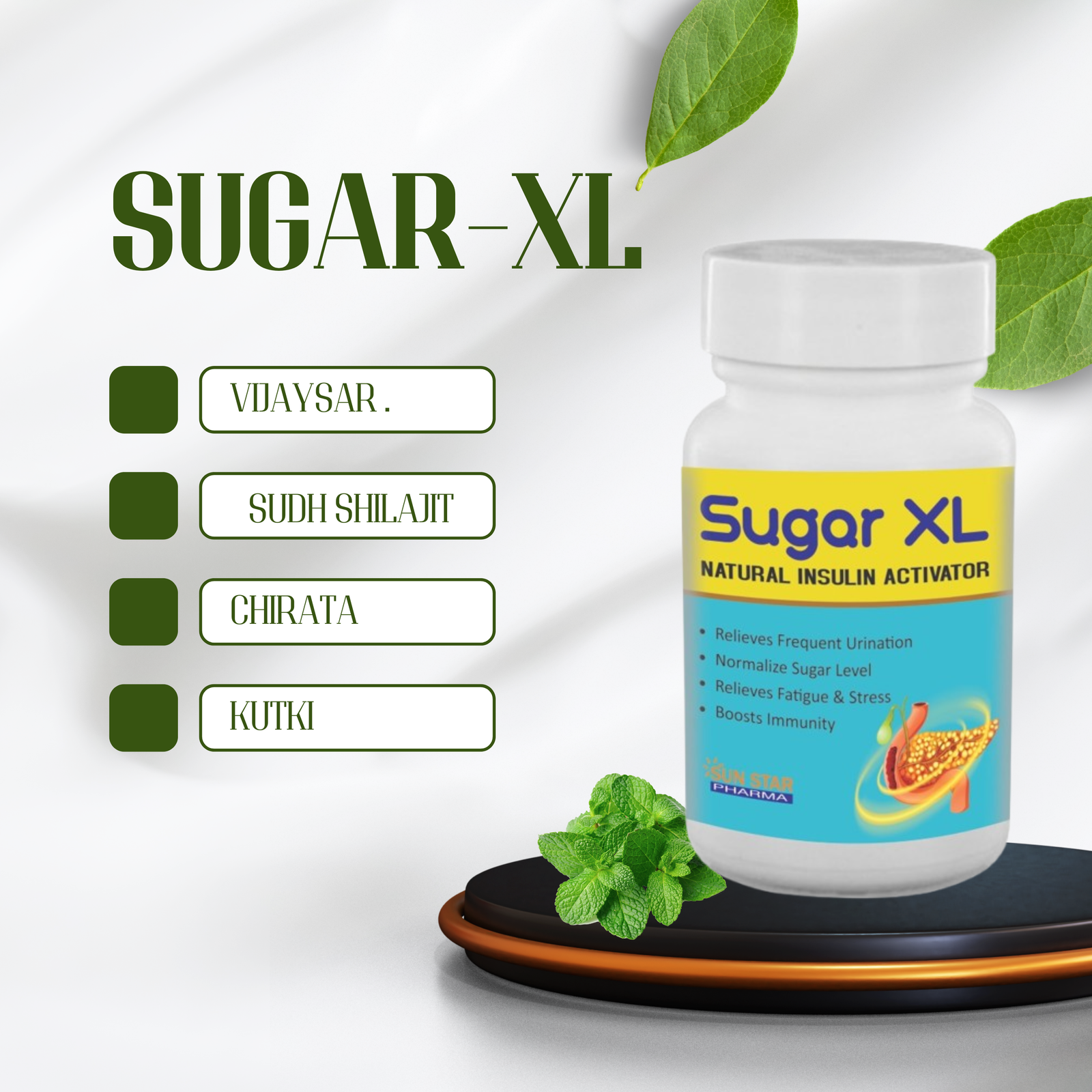 SUN STAR SUGAR-XL CAPSULES