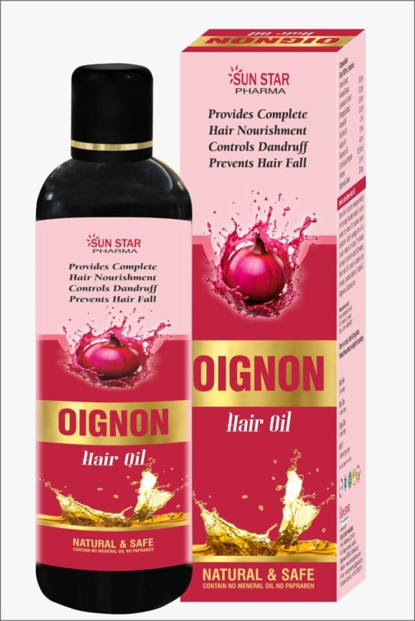 OIGNON Onion Hair Oil No Mineral Oil & Silicones
